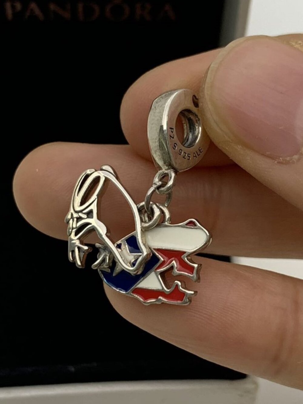 ✨🔥Pandora Puerto Rico Charm USA Charm Travel Charm